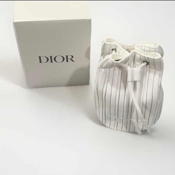 Dior White Drawstring Backpack - Picture 2 of 3
